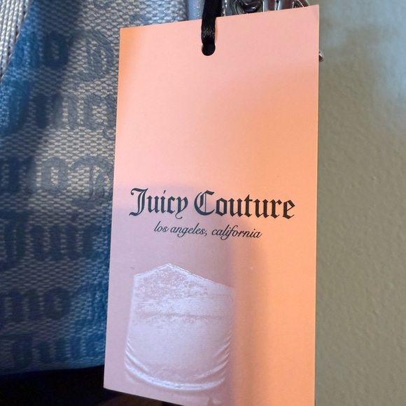 Juicy Couture Silver/Blue and Gray Crossbody Bag - Picture 4 of 16